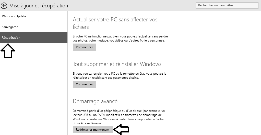 votre ordinateur a rencontre un probleme windows 8