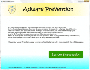 Adware Prevention